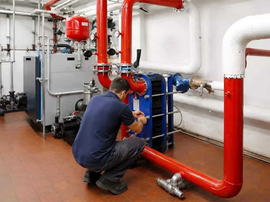 Manutenzione sala industriale